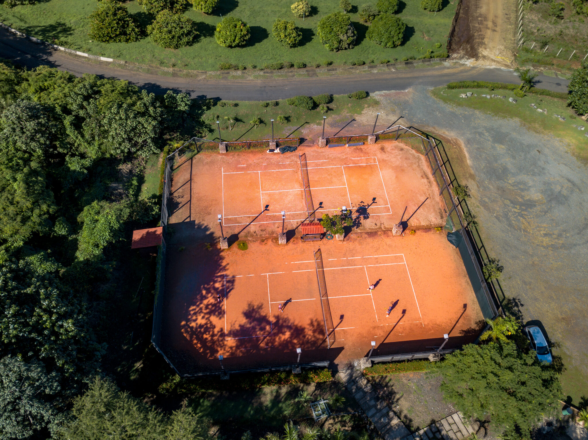 Tennis courts, Mar Vista